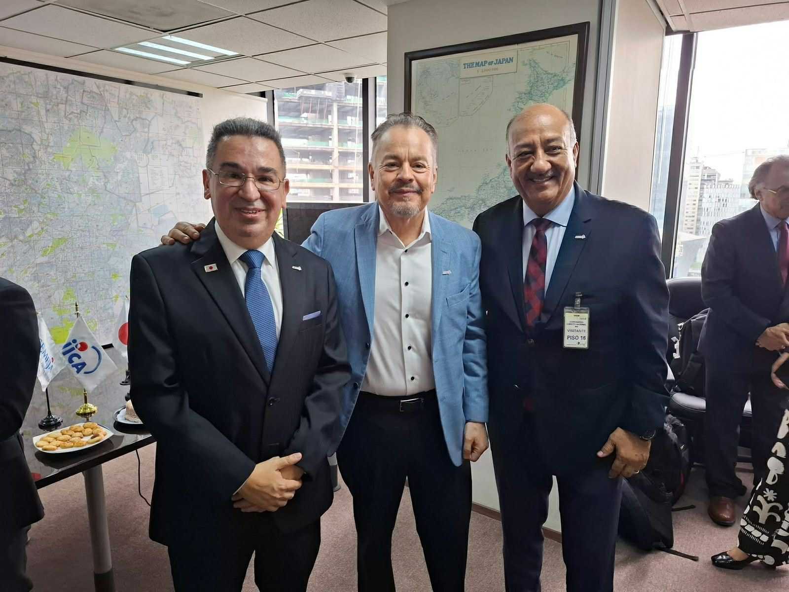 Directivos en el evento